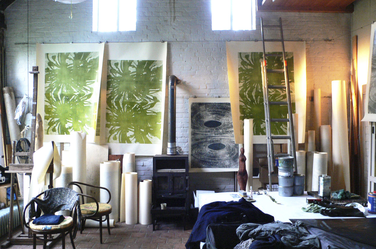 Atelier der Künstlerin
